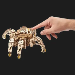 Деревянный 3D конструктор UGEARS Гексапод Исследователь (70158)