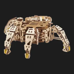 Деревянный 3D конструктор UGEARS Гексапод Исследователь (70158)