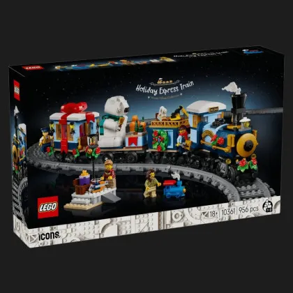 Конструктор LEGO Icons Праздничный экспресс (10361)