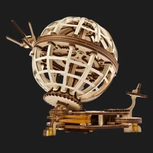 Деревянный 3D конструктор UGEARS Глобус (70128)