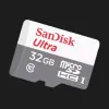 Карта пам'яті SanDisk microSDHC 32GB UHS-I Ultra + SD adapter (SDSQUNR-032G-GN3MA)