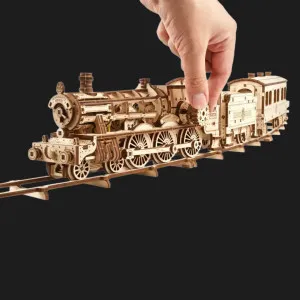 Деревянный 3D конструктор UGEARS Хогвартс Экспресс (70176)