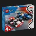 Конструктор LEGO City Автомобілі для перегонів F1 команд Williams Racing та Haas F1 (60464)
