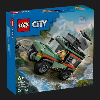 Конструктор LEGO City Позашляхова гірська вантажівка 4x4 (60447)