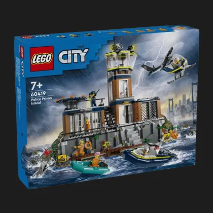 Конструктор LEGO City Поліцейський острів-в'язниця (60419) в Дніпрі