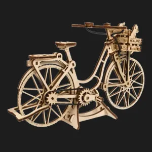 Деревянный 3D конструктор UGEARS Голландский велосипед (70251)