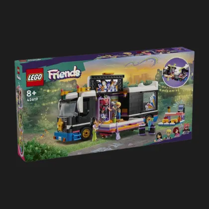 Конструктор LEGO Friends Автобус для музыкального тура поп-звезды (42619)