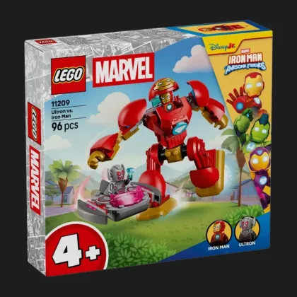 Конструктор LEGO Marvel Альтрон проти Залізної Людини (11209)