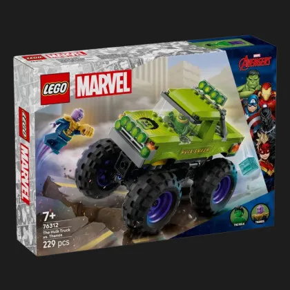 Конструктор LEGO Marvel Super Heroes Вантажівка Халка проти Таноса (76312)