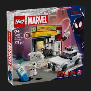 Конструктор LEGO Marvel Вселенная-паук: Майлз Моралес против Пятна (76311)