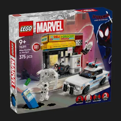 Конструктор LEGO Marvel Вселенная-паук: Майлз Моралес против Пятна (76311)