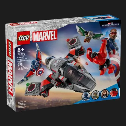 Конструктор LEGO Marvel Капитан Америка против Красного Халка (76292)
