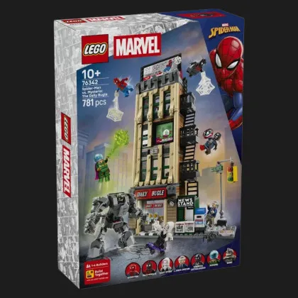 Конструктор LEGO Marvel Человек-паук против Мистерио: Дейли Бьюгл (76342)