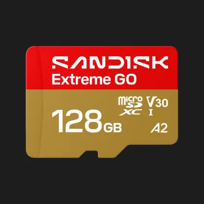 Карта пам’яті SanDisk microSDXC Extreme 128GB UHS-I Class 10 V30 A2 (SDSQXGN-128G-GN6MN) в Берегові