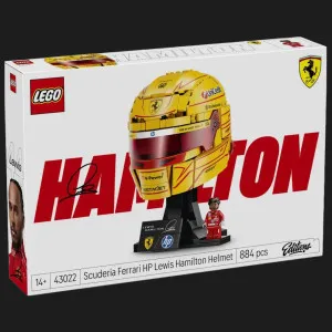 Конструктор LEGO Editions Шлем Льюиса Хэмилтона из команды Scuderia Ferrari HP (43022)