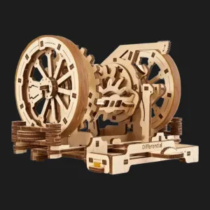 Деревянный 3D конструктор UGEARS Дифференциал (70132)