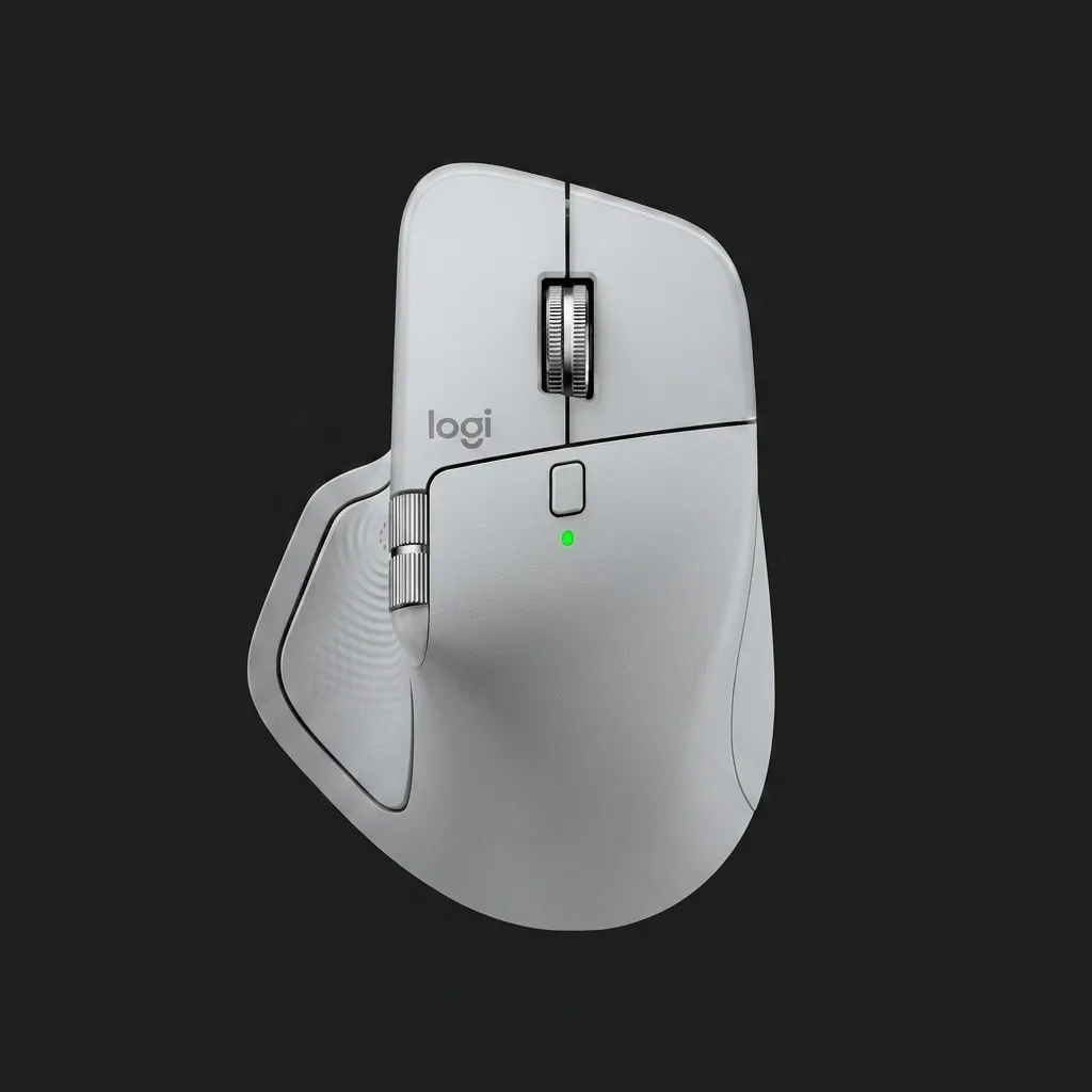 Миша Logitech MX Master 4 Performance Wireless/Bluetooth (910-007563) (Pale Grey)