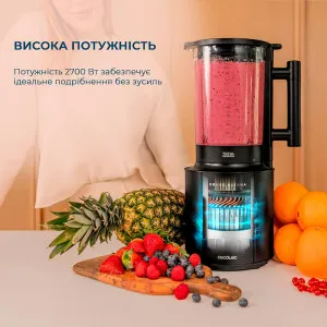 Блендер стаціонарний Cecotec Grand Katana 2700MAX Total Destroy Screen B (CCTC-03986) (Black)