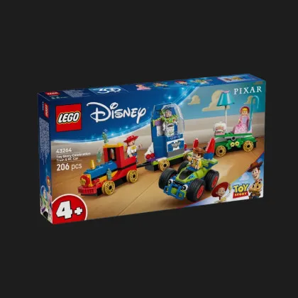 Конструктор LEGO Disney та Pixar Святкування з Історії Іграшок потяг і авто для перегонів (43264)
