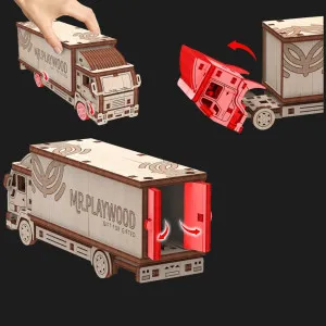 Деревянный 3D-конструктор Mr.Playwood Грузовик (10109)