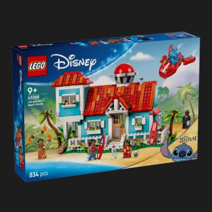 Конструктор LEGO Disney Пляжный дом Лило и Стич (43268)