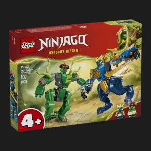 Конструктор LEGO Ninjago Битва робота дракона Джея (71853)