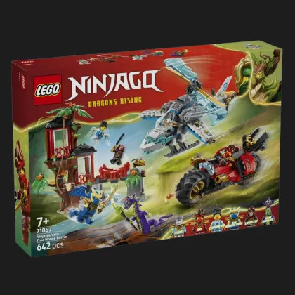 Конструктор LEGO NINJAGO Автомобільна битва ніндзя біля будинку на дереві (71857)
