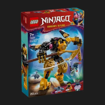 Конструктор LEGO NINJAGO Бойовий робот Арін Спін-джитсу (71839)
