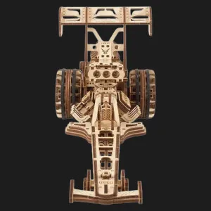 Деревянный 3D-конструктор UGEARS Драгстер (70174)
