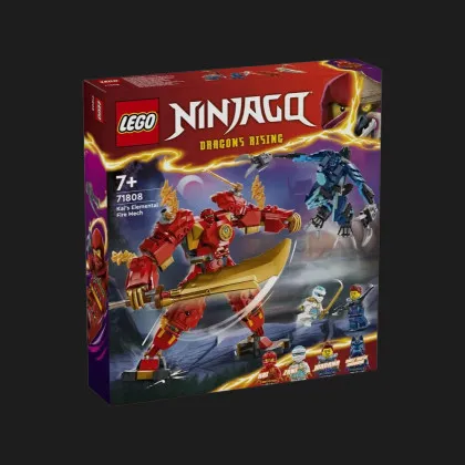 Конструктор LEGO NINJAGO Робот вогняної стихії Кая (71808)