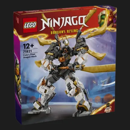 Конструктор LEGO Ninjago Драконовий робот-титан Коула (71821)