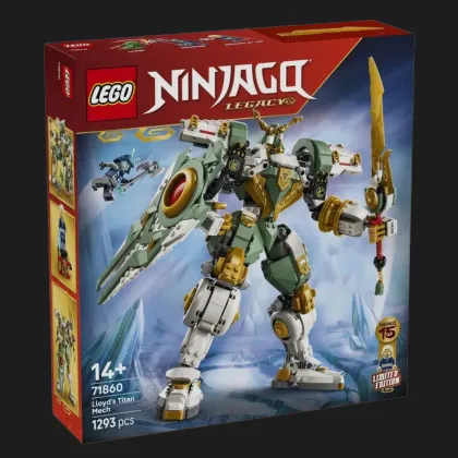 Конструктор LEGO Ninjago Робот-титан Ллойда до 15-річчя (71860) в Дніпрі