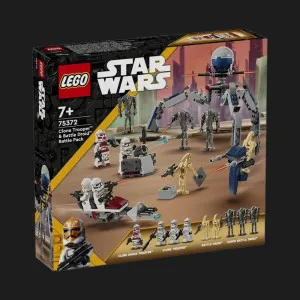 Конструктор LEGO Star Wars Клоны-пехотинцы и Боевой дроид. Боевой набор (75372)