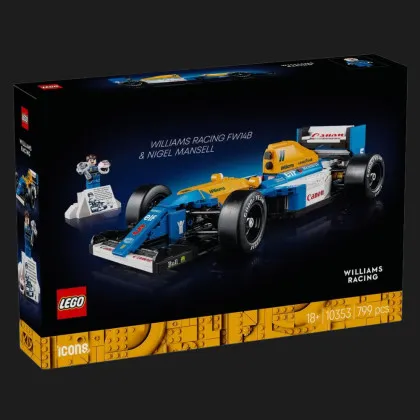 Конструктор LEGO Icons Williams Racing FW14B и Найджел Мэнселл (10353)