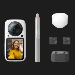 Екшн-камера Insta360 X6 Essentials Bundle (Arctic White)