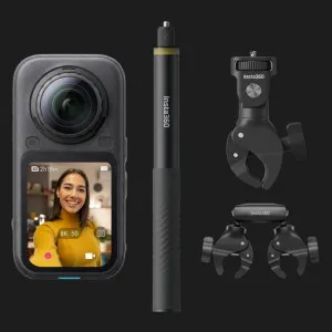Екшн-камера Insta360 X6 Motorcycle Bundle (Midnight Black)