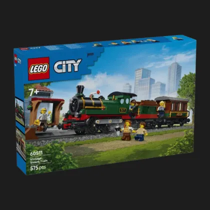 Конструктор LEGO Сity Старовинний паровоз (60511)