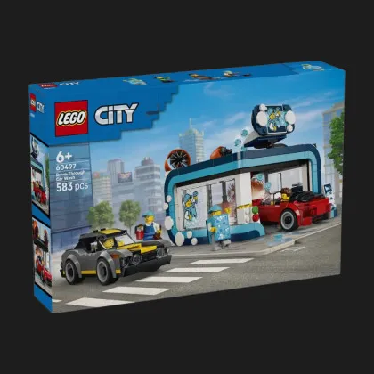 Конструктор LEGO Сity Тунельна автомийка (60497)