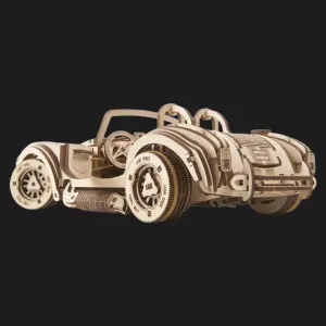 Дерев'яний 3D конструктор UGEARS Дрифт Кобра гоночний автомобіль (70161)