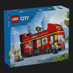 ​Конструктор LEGO City Красный двухэтажный экскурсионный автобус (60407)