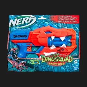 Бластер Nerf DinoSquad Раптор Слэш (F2475)
