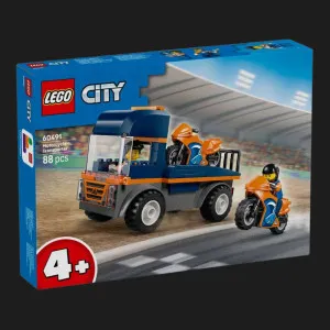 Конструктор LEGO City Транспортер для мотоциклов (60491)