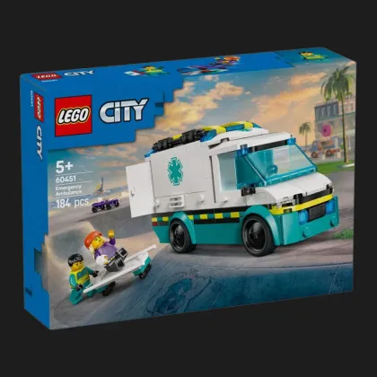 Конструктор LEGO City Швидка допомога (60451)