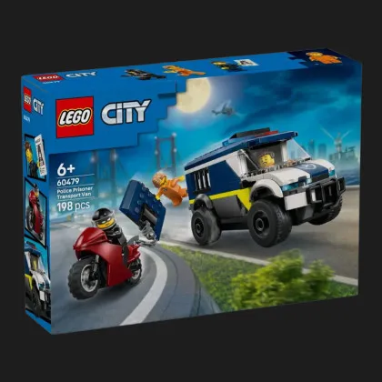 Конструктор LEGO City Полицейский фургон для перевозки заключённых (60479)
