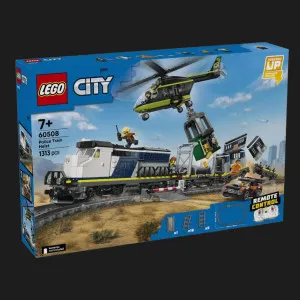 Конструктор LEGO City "Ограбление полицейского поезда" (60508)