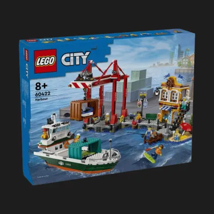 Конструктор LEGO City Морская гавань с грузовым судном (60422)