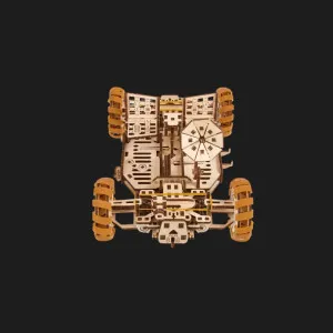 Деревянный 3D-конструктор UGEARS Луноход NASA (70236)