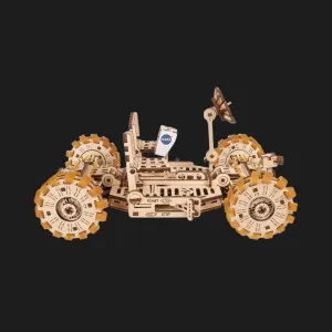 Деревянный 3D-конструктор UGEARS Луноход NASA (70236)