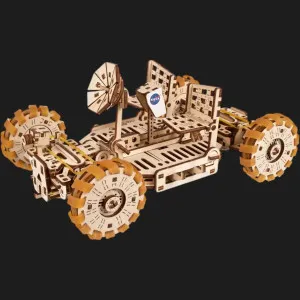 Деревянный 3D-конструктор UGEARS Луноход NASA (70236)
