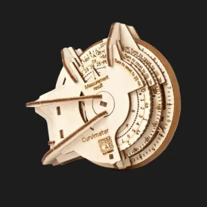 Деревянный 3D конструктор UGEARS Курвиметр (70138)